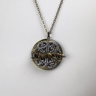 Round Locket Necklace - Multiple Designs