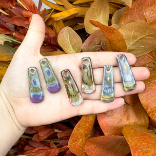 Handcrafted Ceramic Drops Charm Pairs - Multiple Designs