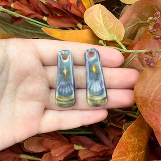 Handcrafted Ceramic Drops Charm Pairs - Multiple Designs