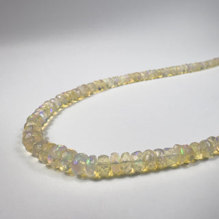 Ethiopian Opal Graduated Strand (White)