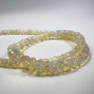 Ethiopian Opal Graduated Strand (White)