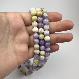 Purple Opal 8mm Round 15in Strand