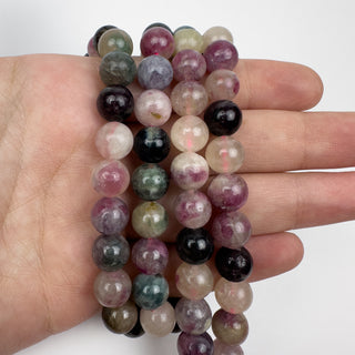 Tourmaline 9.5mm Round 15in Strand