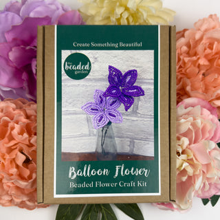 Beaded Flower Craft Kit - Multiple Designs