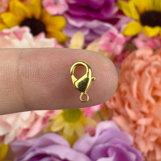 9x5mm Lobster Clasp - Multiple Colors gold