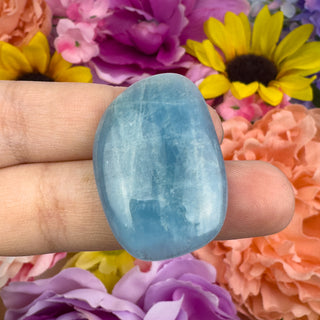 AAA+ Aquamarine 23.5x35mm Freeform Cabachon