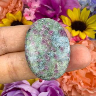 Ruby Fuchsite 25x35mm Oval Cabachon