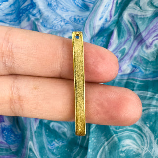 35mm Rectangle Drop - Gold