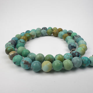 Turquoise 6.75-8mm Variated Round 16.5in Strand