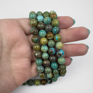 Turquoise 8.5mm Round 15in Strand