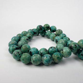 AAA African Turquoise 8mm Round 15in Strand