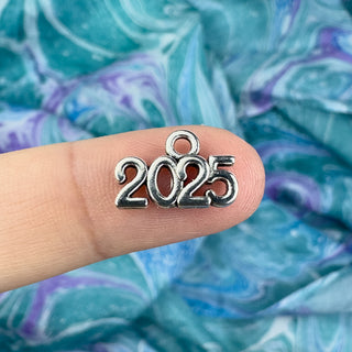 Year 2025 Charm - Silver