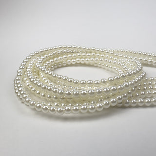 Glass Pearl Natural White - 3mm