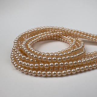 Glass Pearl Peach - 3mm