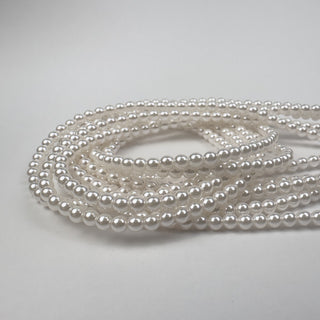 Glass Pearl South Sea White - 3mm