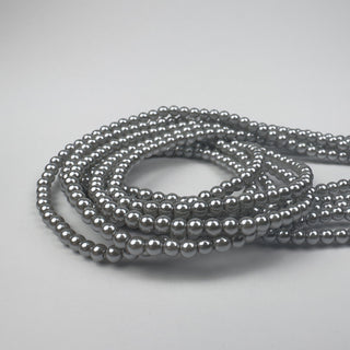 Glass Pearl Silver - 3mm