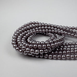 Glass Pearl Viola - 4mm