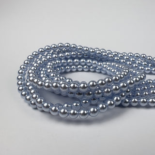 Glass Pearl Blue - 4mm