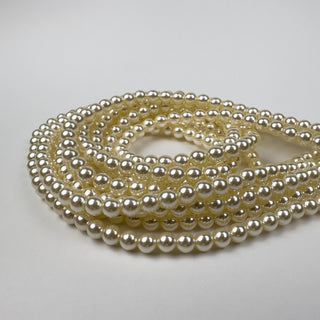 Glass Pearl Light Gold - 4mm