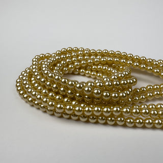 Glass Pearl Gold - 4mm