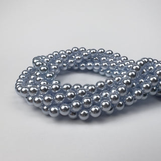 Glass Pearl Blue - 6mm