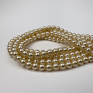 Glass Pearl Medium Gold - 6mm