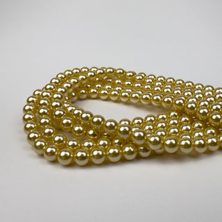 Glass Pearl Gold - 6mm