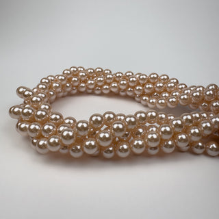 Glass Pearl Peach - 8mm