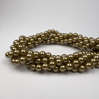 Glass Pearl Dark Gold - 8mm