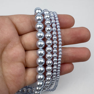 Glass Pearl Blue - Multiple Sizes