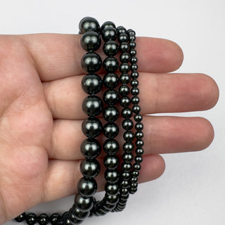 Glass Pearl Tahitian Green - Multiple Sizes