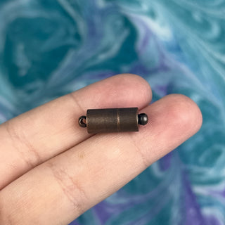 7x17mm Magnetic Barrel Clasp - Antique Copper