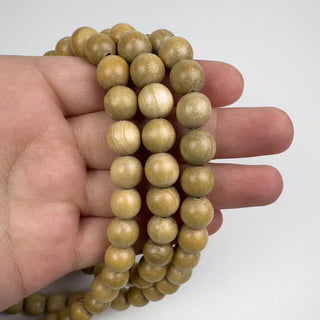 10.5mm Tugas Wood Round 15.5in Strand