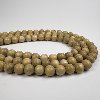 10.5mm Tugas Wood Round 15.5in Strand