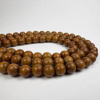 12.5mm Nangka Wood Round 15.5in Strand