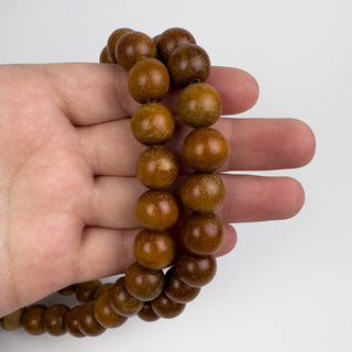 12.5mm Nangka Wood Round 15.5in Strand