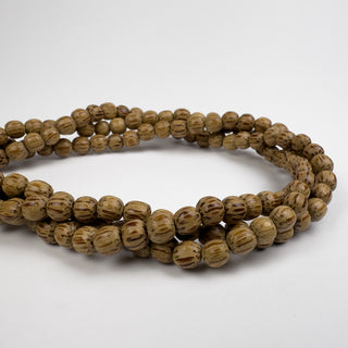 6.5mm Palmwood (Light) Round 15.5in Strand