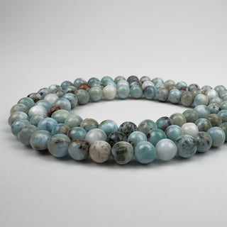 Larimar 6.5-7mm Round 15in Strand