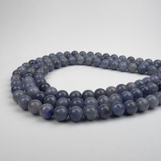 Tanzanite 6.5mm Round 15.5in Strand