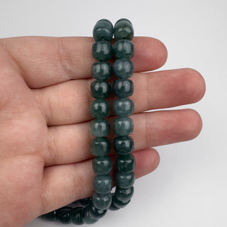 Jade Guatemalan 8mm Short Barrel 15.5in Strand