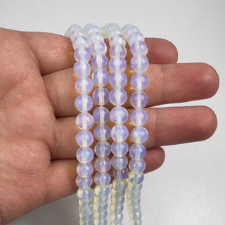 Opalite 6.5mm Round 15.5in Strand