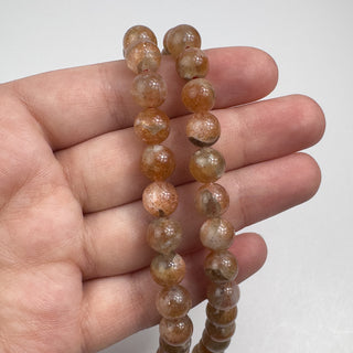 Sunstone 8.5mm Round 15.5in Strand