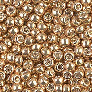 6/0 Galvanized Gold Miyuki Seed Bead 6-1052 20g