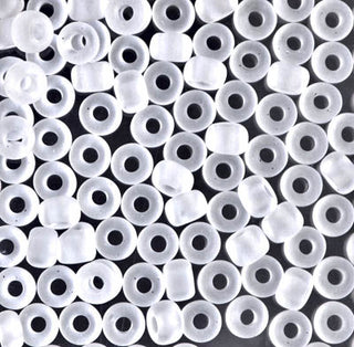 6/0 Matte Crystal Miyuki Seed Bead 6-131F 20g