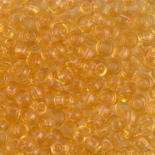 6/0 Transparent Light Topaz Miyuki Seed Bead 6-132 20g