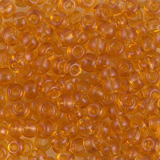 6/0 Transparent Topaz Miyuki Seed Bead 6-133 20g