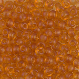6/0 Matte Transparent Topaz Miyuki Seed Bead 6-133F 20g
