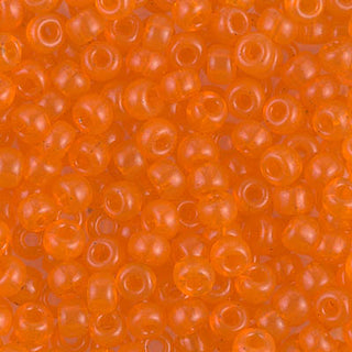 6/0 Transparent Orange Miyuki Seed Bead 6-138 20g