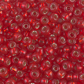 6/0 Silver Lined Red Orange Miyuki Seed Bead 6-140S 20g