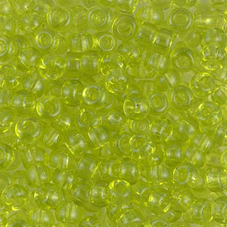 6/0 Transparent Chartreuse Miyuki Seed Bead 6-143 20g